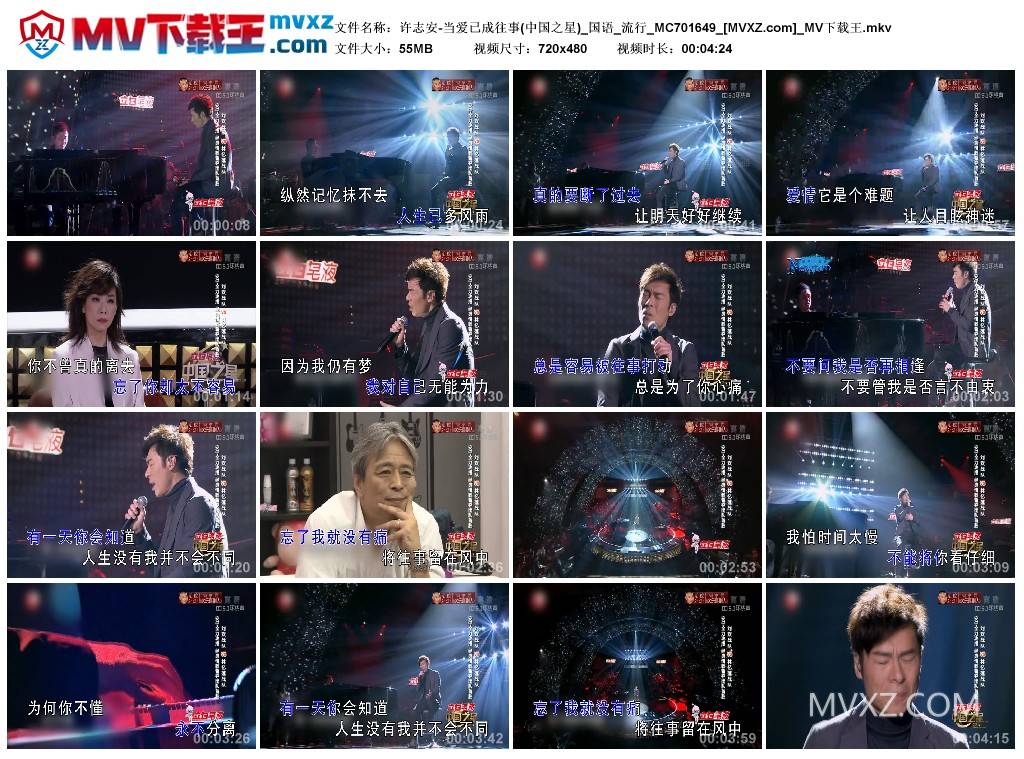 许志安-当爱已成往事(中国之星)_国语_流行_MC701649